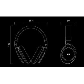 CUFFIA PADIGLIONE MUSE M-275 CTV STEREO PER TV CON FILO DI 6 METRI 